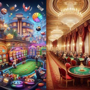 online slot payouts vs land based casino payouts